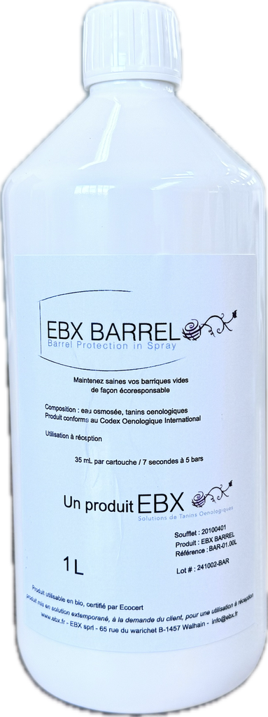 EBX-BARREL - 28 barriles (1 Litro)